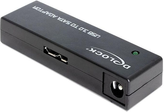 DeLock 62486 Converter USB 3.0 to SATA Μαύρο