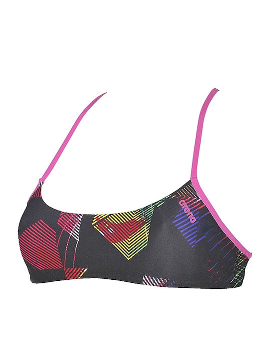 Arena Sports Bra Bikini Top Play Black