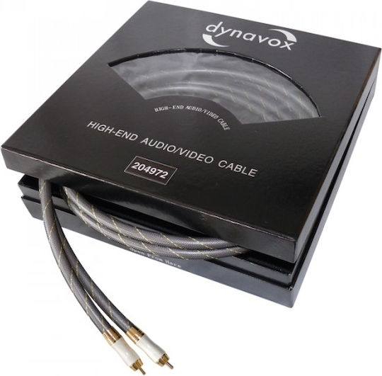 Dynavox Highend Cinchkabel Cable RCA male - RCA male 3m
