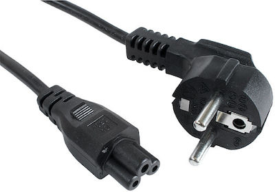 Cablexpert Schuko - IEC C5 Cable 3m Μαύρο (PC-186-ML12-3M)