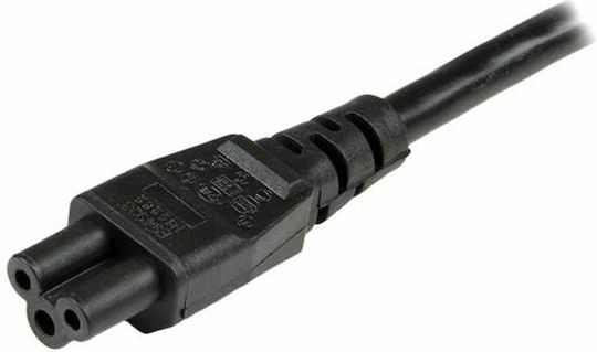 StarTech Schuko - IEC C5 Cable 2m Black (PXTNB3SEU2M)