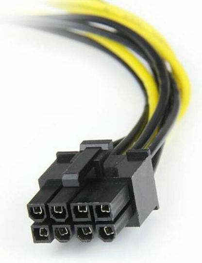 StarTech 4-Pin Molex - 8-Pin PCIe Cable 0.15m Πολύχρωμο LP4PCIEX8ADP