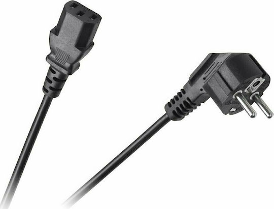 DM Pro Schuko - IEC C13 Cable 5m Μαύρο DM-2772-5