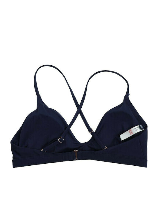 Bikini Τριγωνάκι Floral Navy Μπλε