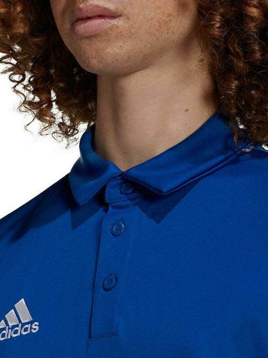 Entrada 22 Aeroready Polo Sportliches T-Shirt Blau