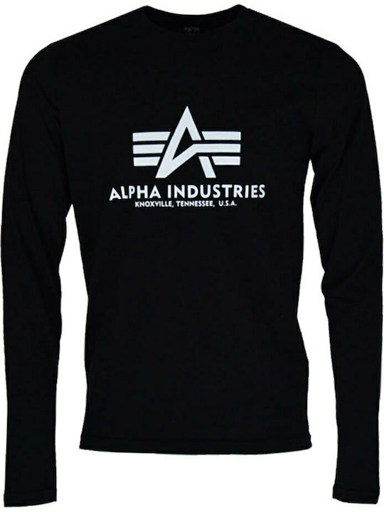 Basic T Ls Black T-shirt Μαύρο