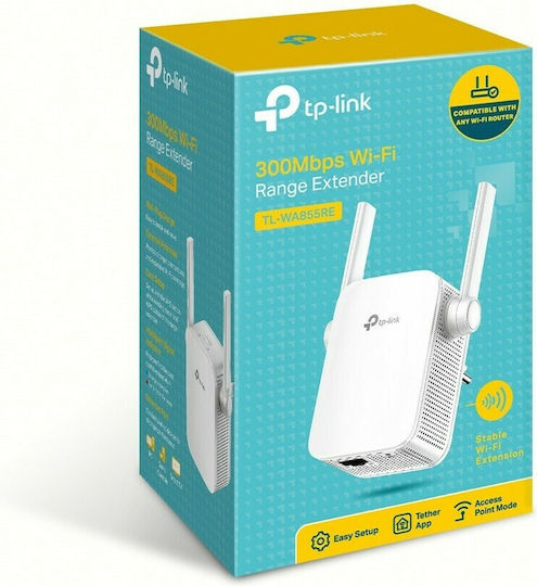 TP-LINK TL-WA855RE v5 WiFi Extender Single Band (2.4GHz) 300Mbps