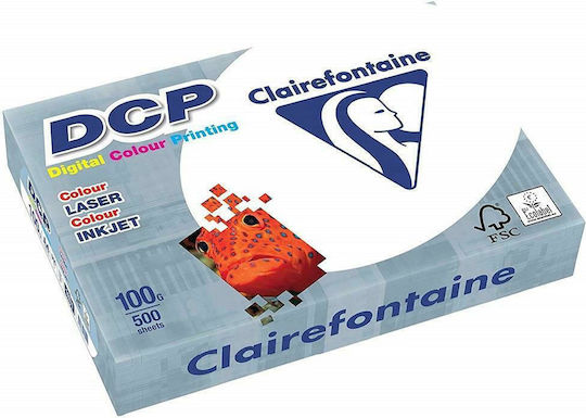 Clairefontaine DCP Druckpapier A4 100gr/m² 1x500 Blätter Weiß