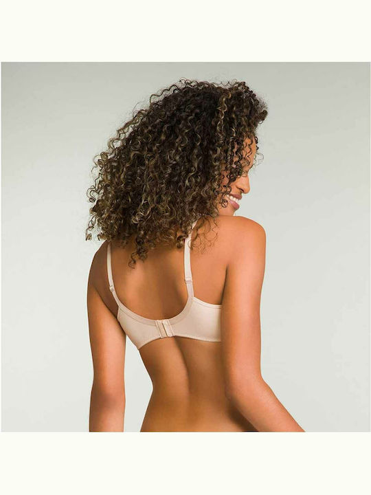 Bra without Padding Underwire Beige