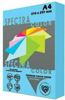 Spectra Color Χαρτί Εκτύπωσης A4 80gr/m² 500 φύλλα Τιρκουάζ