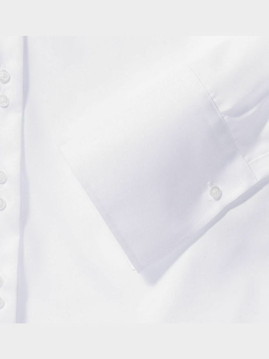 Long Sleeve Women's Cotton Shirt White