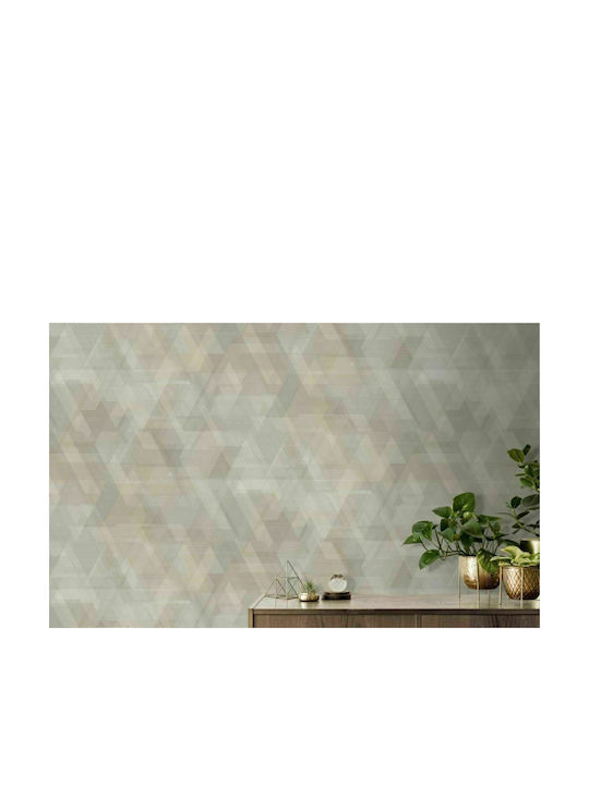 Wallpaper Galactik Vinyl Silver L1000xW53cm Washable