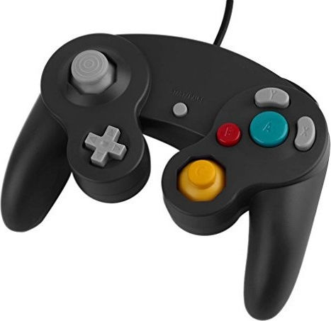 Game Cube Controller Ενσύρματο για Wii Μαύρο