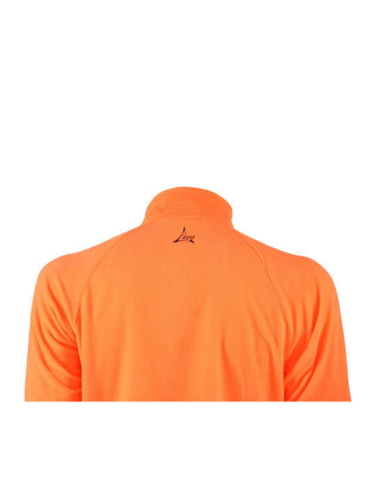 Langarm-Pullover Orange