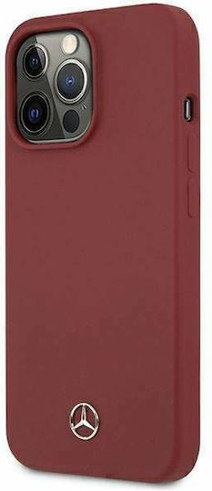 Mercedes-Benz Hardcase Back Cover Σιλικόνης Κόκκινο (iPhone 13 Pro)