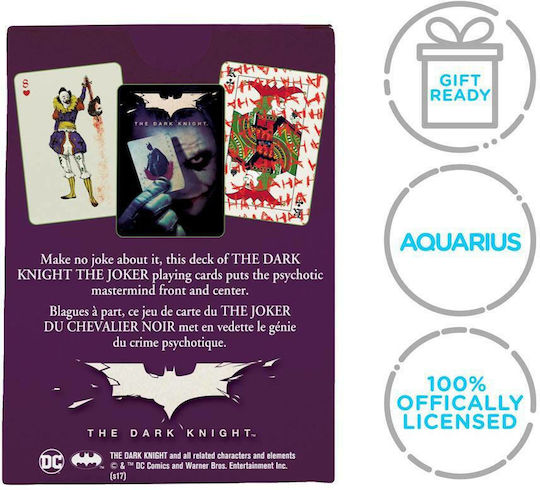 Aquarius The Dark Knight Joker Spielkarten Filme für Poker Schwarz