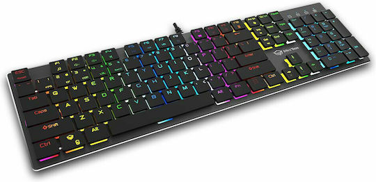 Meetion MK80 Gaming Μηχανικό Πληκτρολόγιο με Custom διακόπτες και RGB φωτισμό (Αγγλικό US)