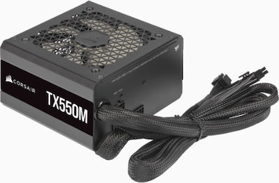 Corsair TX-M Series TX550M (2021) 550W Τροφοδοτικό Υπολογιστή Semi Modular 80 Plus Gold