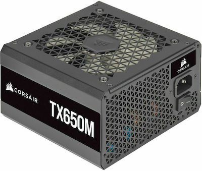 Corsair TX-M Series TX650M (2021) 650W Τροφοδοτικό Υπολογιστή Semi Modular 80 Plus Gold