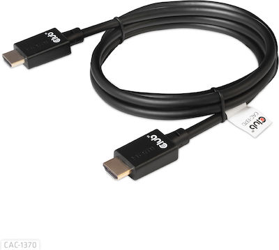 Club3D HDMI 2.1 Cablu HDMI de sex masculin - HDMI de sex masculin 1.5m Negru