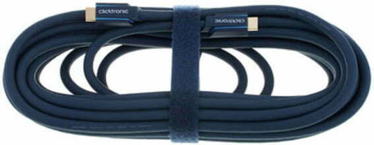 Clicktronic HDMI 1.4 High Speed 1080p 120Hz Cable HDMI Male - HDMI Male 10m Blue