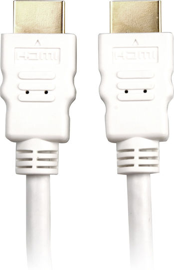 Sharkoon HDMI 1.4 Hochgeschwindigkeits 1080p 120Hz Kabel HDMI-Stecker - HDMI-Stecker 1m Weiß