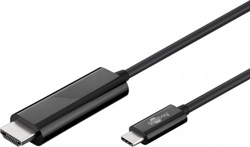 Goobay Cable HDMI male - USB-C male 1.8m Black