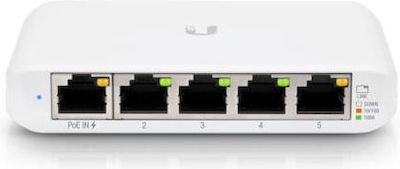 Ubiquiti USW Flex Mini (3-Pack) Managed L2 PoE+ Switch με 5 Θύρες Gigabit (1Gbps) Ethernet