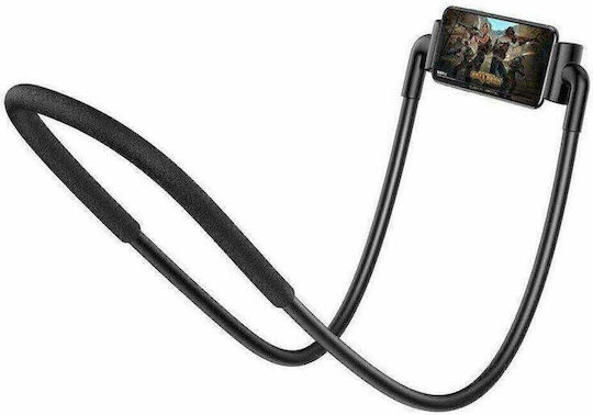 Gadgetmonster Lazy Neck Βάση Λαιμού για Κινητό σε Μαύρο χρώμα