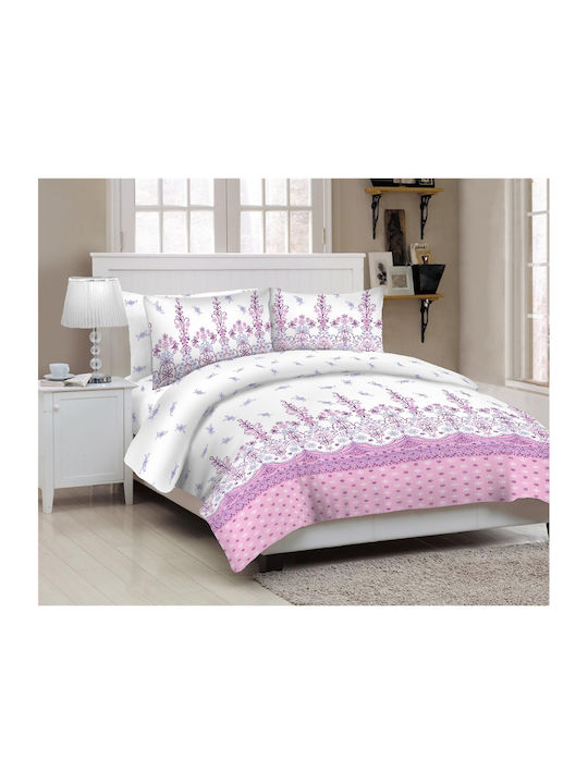 Le Blanc Sheet Sets Double 200x240cm. Island Lilac 4pcs