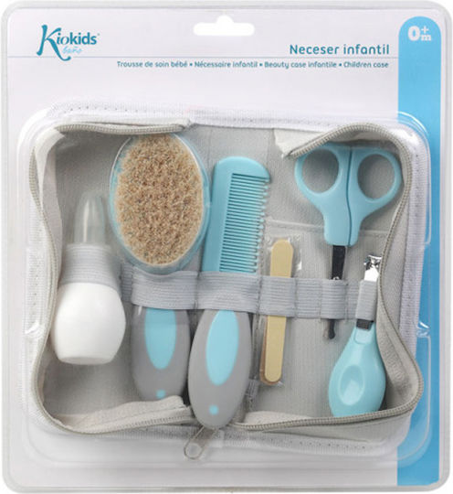Kiokids Baby-Pflege-Set Blau 8 Stück