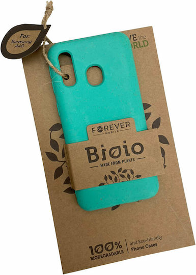 Forever Bioio Back Cover Silicone Turquoise (Galaxy A40)