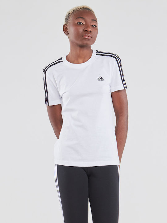 Essentials Damen T-Shirt Core White