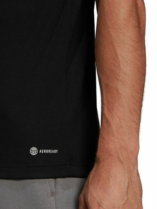 Performance Aeroready Polo Athletic Short Sleeve Black