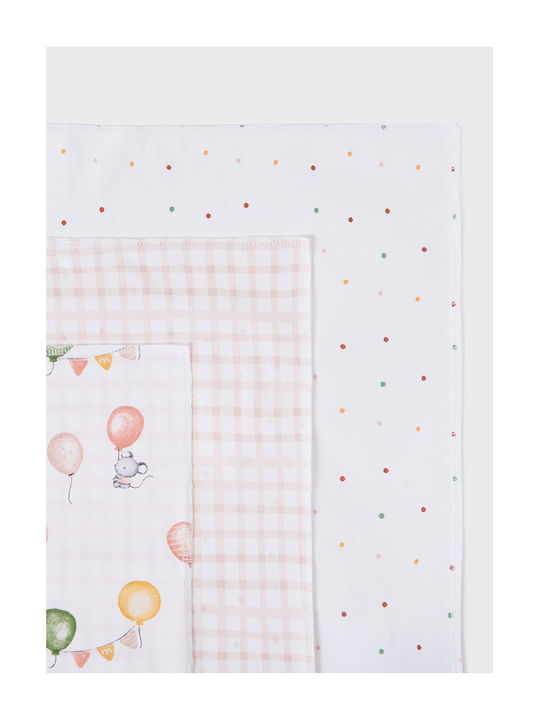 Mayoral Burp Cloth Multicolour 63x63cm 3pcs