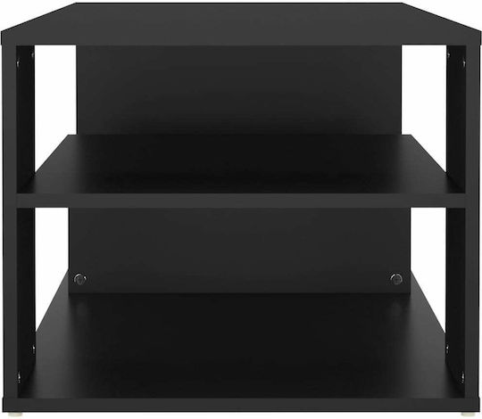 Rechteckig Couchtisch Holz Black B100xT50xH40cm