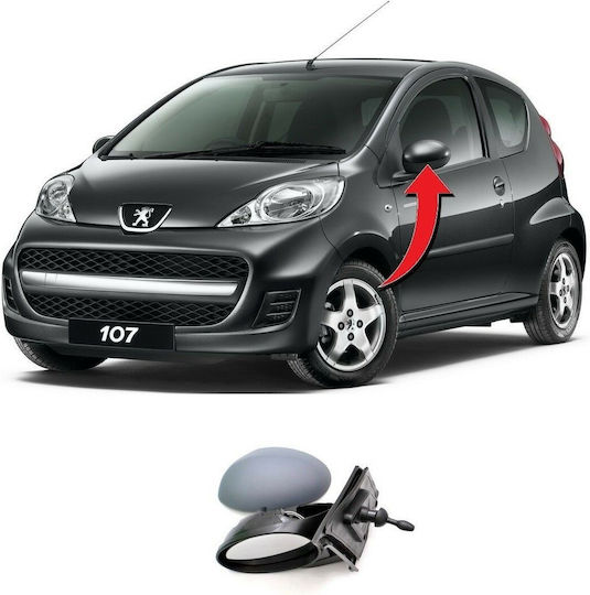 Prasco Car Left Side Mirror citroen C1 06-12