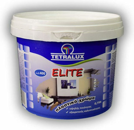Tetralux Elite Plastic Ecological Paint for Interior Use White 3lt