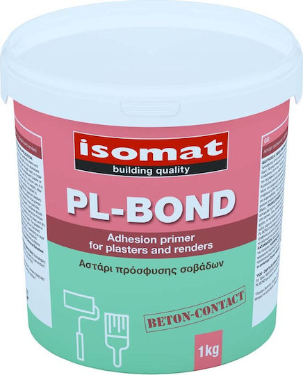 Isomat PL-Bond Primer Grund de aderență Plumage Potrivit pentru Materiale de construcție 1kg