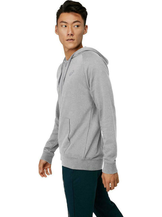 Hooded Gray Cardigan