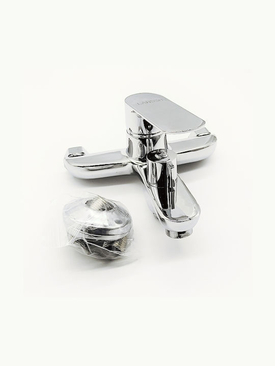 POLY-214 Mixing Bathtub Shower Faucet Silver