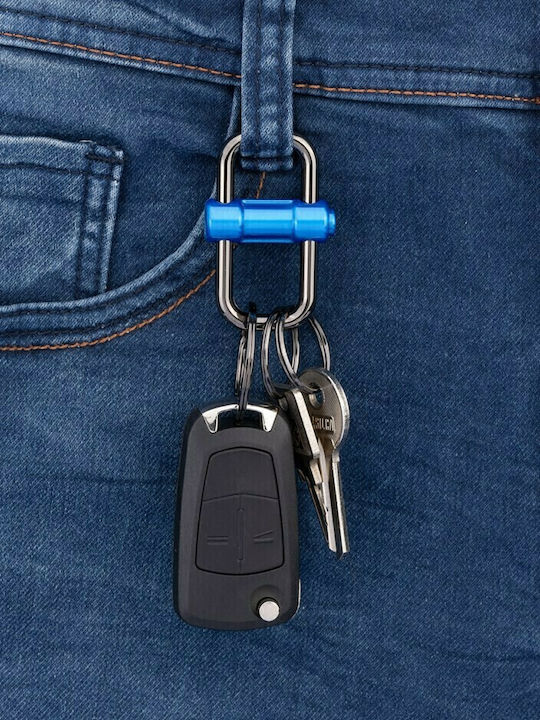 Troika Keychain Wallet Metallic Blue