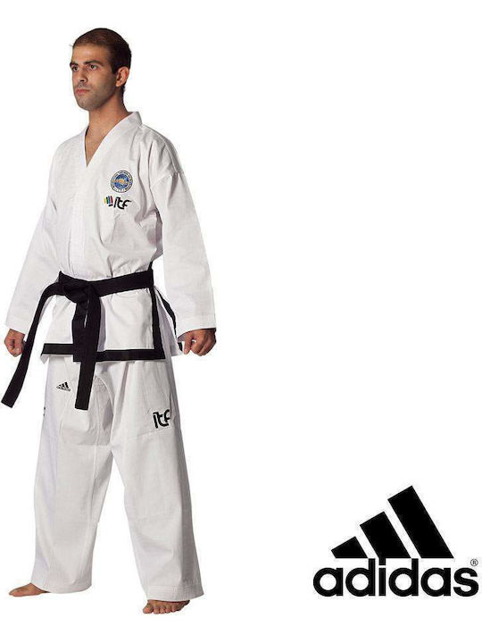 adidas Instructor ITF Στολή Taekwondo Ενηλίκων/Παιδική Λευκή
