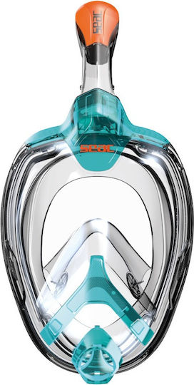 Seac Diving Mask Full Face Kids Magica Junior SLT/FU Light Blue