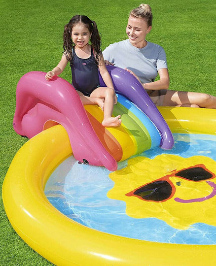 Bestway Children's Round Swimming Pool PVC 59lt Inflatable 237x104cm