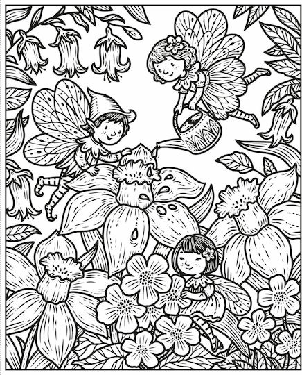 Easter Magic Painting Book