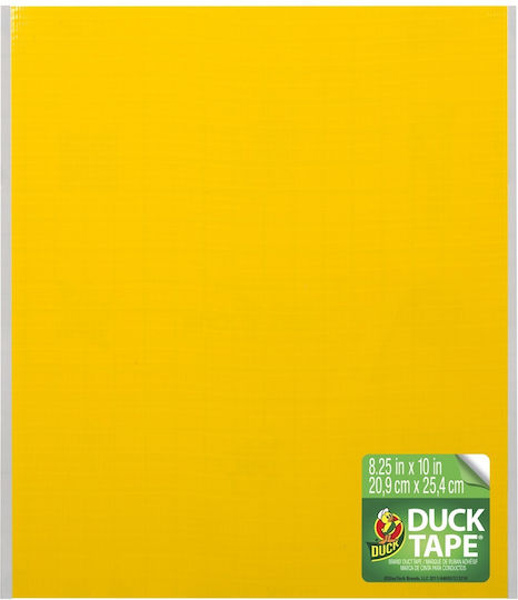 Duck Αυτοκόλλητο Διακόοσμητικό Φύλλο Tape Sheets 1τμχ Sunny Yellow 21x25,4εκ.
