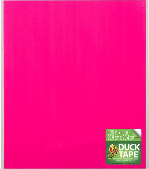 Duck Adhesive Decorative Sheet Tape Sheets 1pcs Funky Pink 21x25.4cm
