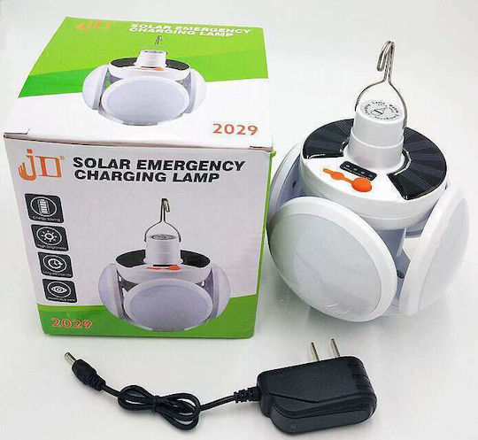 Emergency Solar Lantern for Camping with Flashlight 800 Lumens 30W