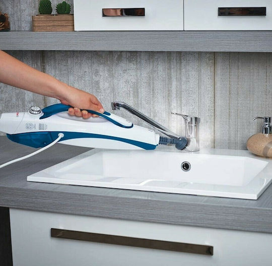 Polti Vaporetto SV460_Double Hand Steam Cleaner 4.5bar with Stick Handle